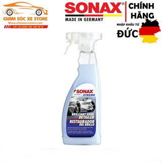 Dung dịch đánh bóng sơn khô Sonax Xtreme Brilliant Shine Detailer 287400 750ml chamsocxe