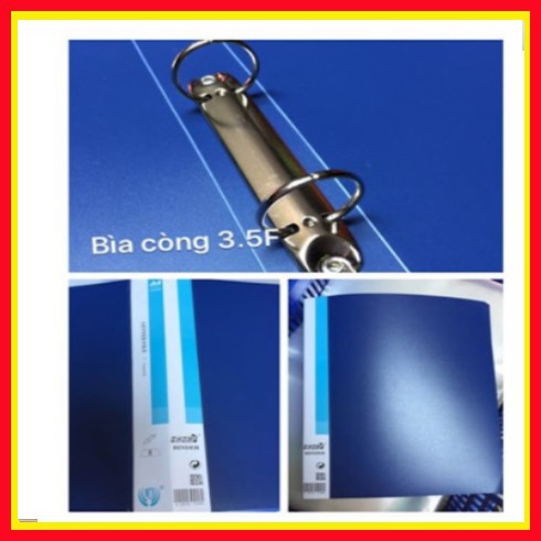 -Bìa còng nhẫn nhựa TL 2,5F/3,5F B.01