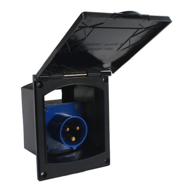 Ổ Cắm Điện Chống Thấm Nước 16 / 32A Cho Xe RV