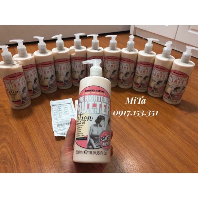 Dưỡng thể SOAP AND GLORY THE RIGHTEOUS BUTTER BODY LOTION
