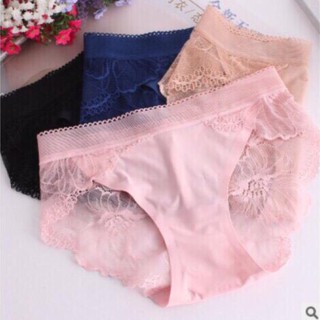 Quần Lót Đúc Pha Ren Hoa Mã 8423