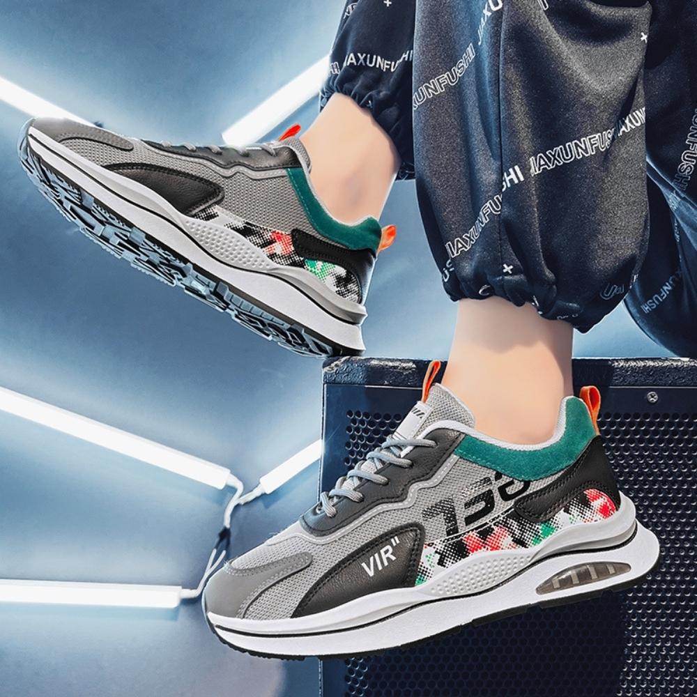 Giày sneaker nam VIR đế tăng chiều cao màu đẹp hottrend 2022