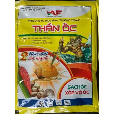 [Rẻ vô địch] Thuốc diệt ốc sên dạng bột hòa nước - GÓI 18GR - THẦN ỐC