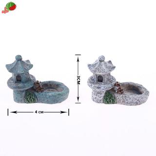 Mô hình tòa tháp mini trang trí sân vườn