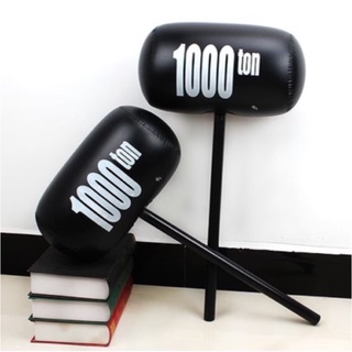 Đồ chơi bơm hơi / đồ chơi búa hơi cầm tay đen 1000 tấn / ton vụi nhộn