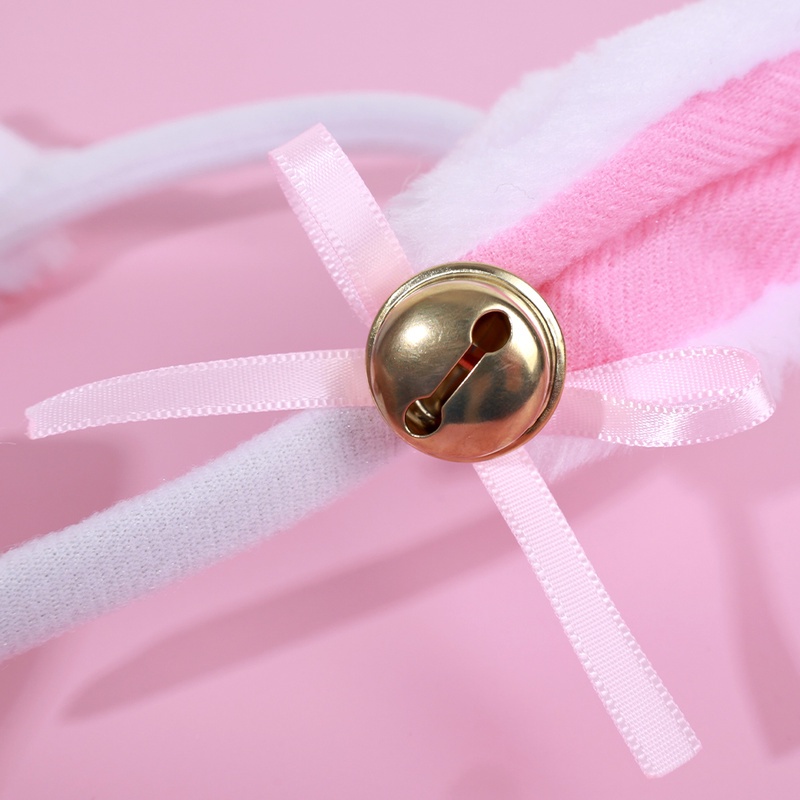 Băng Đô Tai Mèo Co Giãn Dễ Thương Dành Cho Nữ