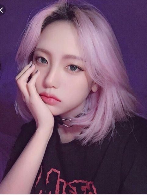 Kem nhuộm tím khói ánh hồng