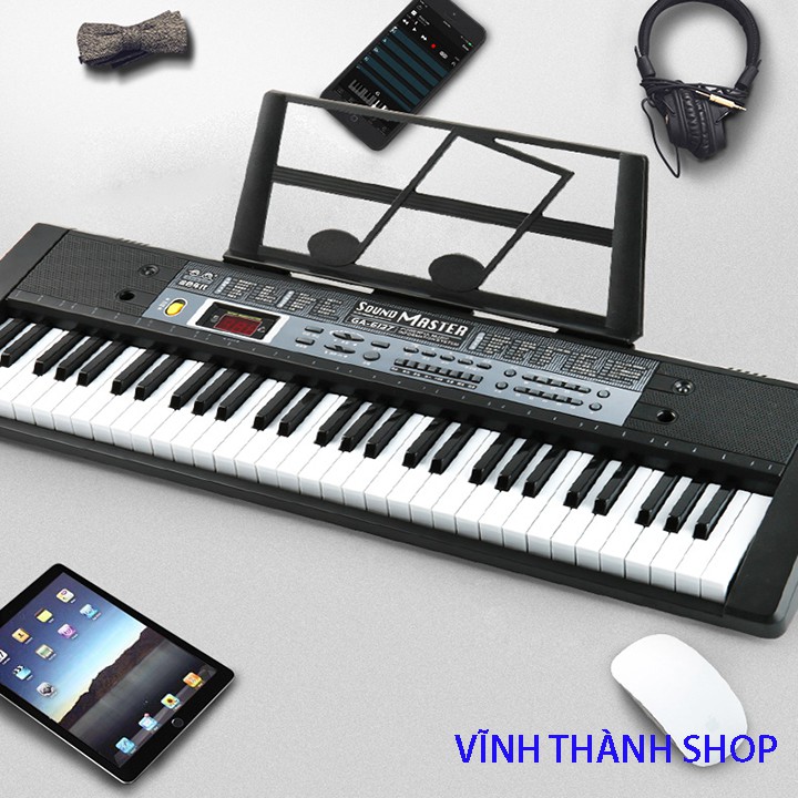 [ Ảnh Thật ] Đàn Piano Đàn Organ Electronic Keyboard Đàn 61 phím Đàn điện cho người mới học đàn