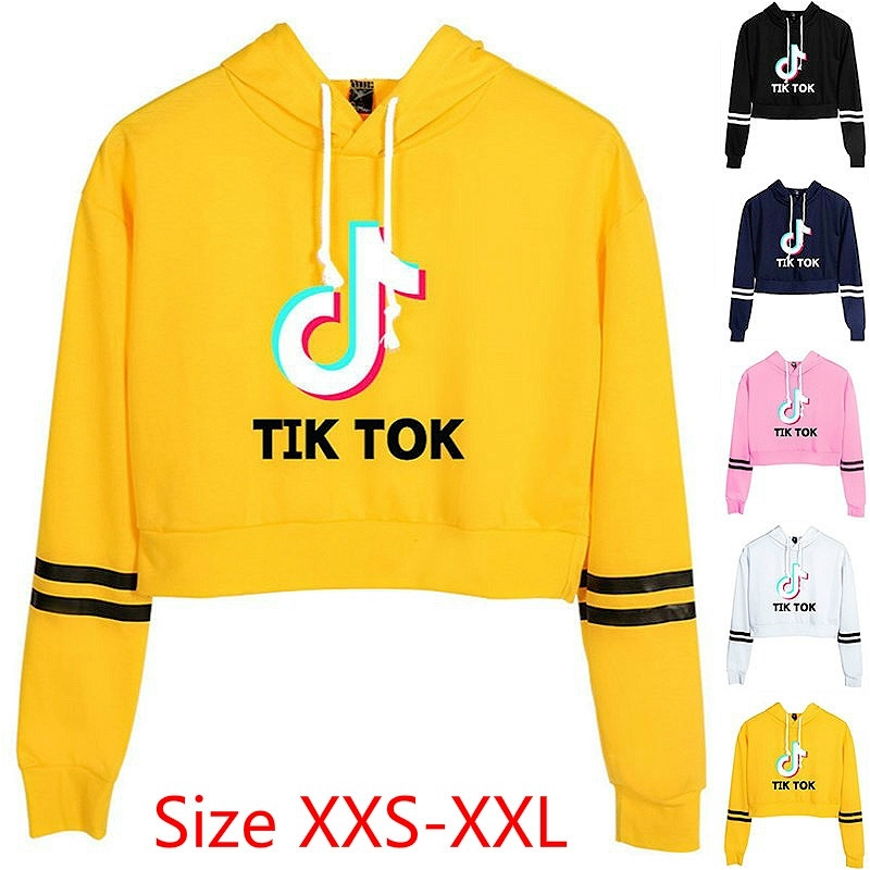 Áo hoodie hở rốn bán chạy nhất Amazon Tik Tok