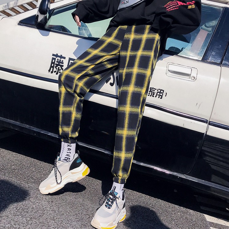 Quần dài kẻ sọc caro đơn giản dành cho nữ | BigBuy360 - bigbuy360.vn