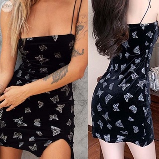 Đầm Bút Chì Sát Nách Phong Cách Gothic