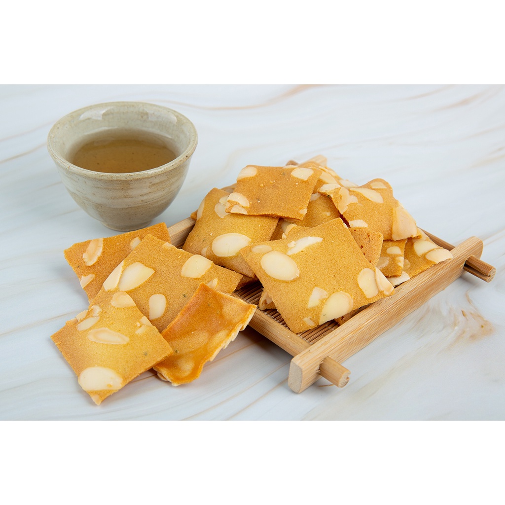 Bánh Ngói,  Hạnh Nhân cắt lắt , Bánh Ăn Kiêng , giảm  cân, ngon miệng, không sợ tăng cân