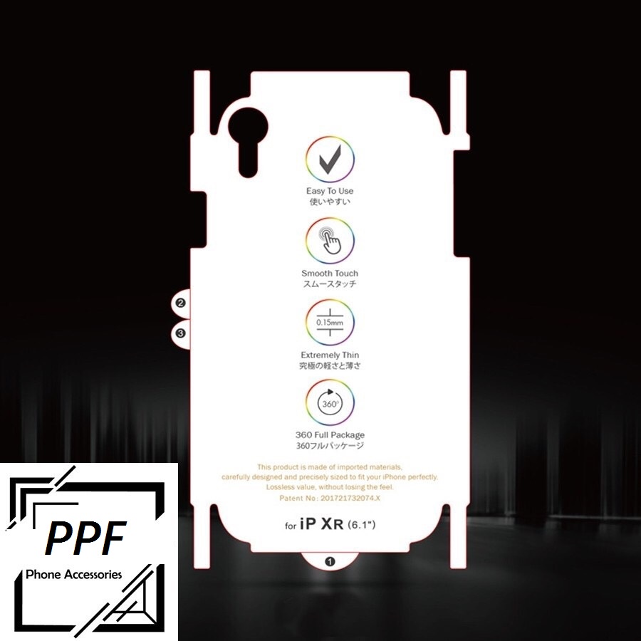Miếng Dán PPF IPhone Nhám Tự Phục Hồi Đủ Các Dòng IPhone