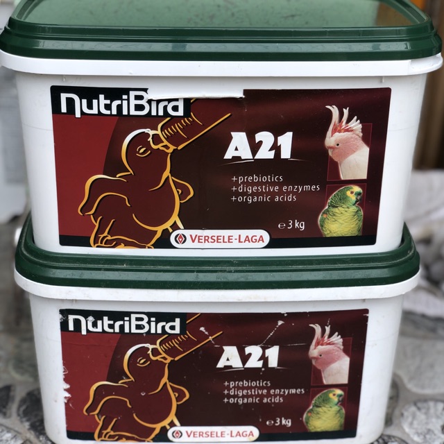 Bột NutriBird A21 giàu dinh dưỡng cho chim non -date mới_Cam kết không pha trộn.