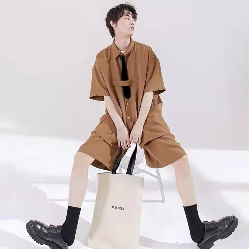 đồ bộ thể thao nam simple phong cách Hàn Quốc đồ bộ thể thao nữ from rộng bông thời trang sét bộ thể thao unisex bộ thể thao nam mùa hè