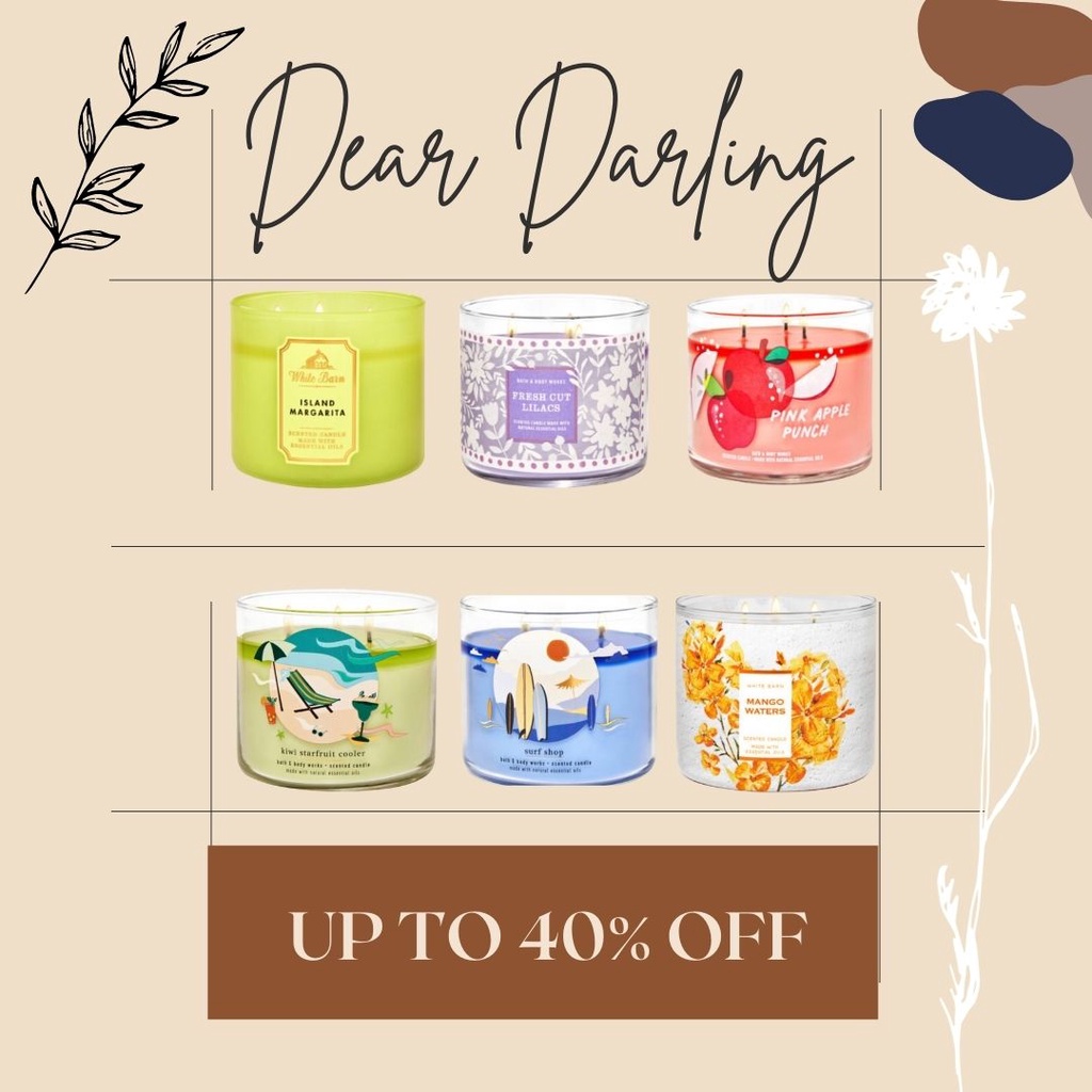 Nến Bath and Body Work
