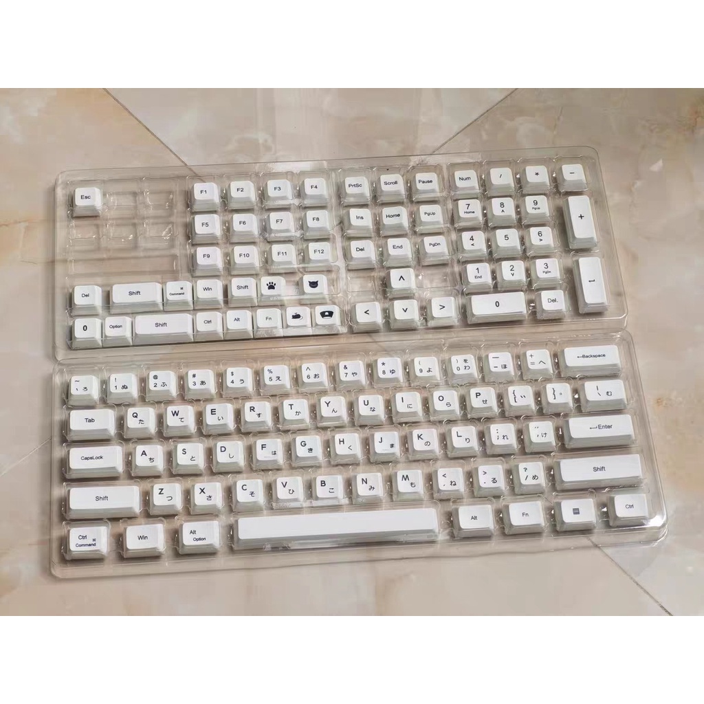 Bàn Phím Ngôn Ngữ Thái Lan 119 Phím XDA PBT Cho RK61 GK61