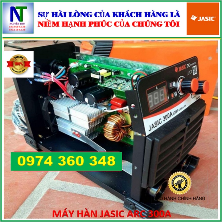 Máy hàn Jasic Arc 300A. Bảo hành 12 tháng.