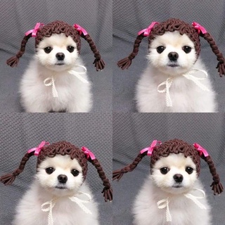 Mũ len xinh cho chó mèo