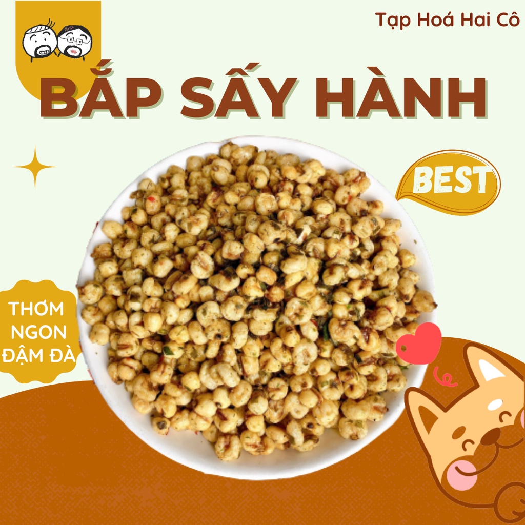 BẮP SẤY MỠ HÀNH HŨ PET 330G SIÊU NGON