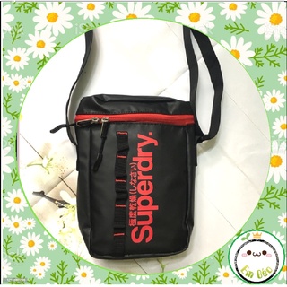 [CHÍNH HÃNG]TÚI ĐEO CHÉO DA IPAD SUPERDRY XUẤT NHẬT