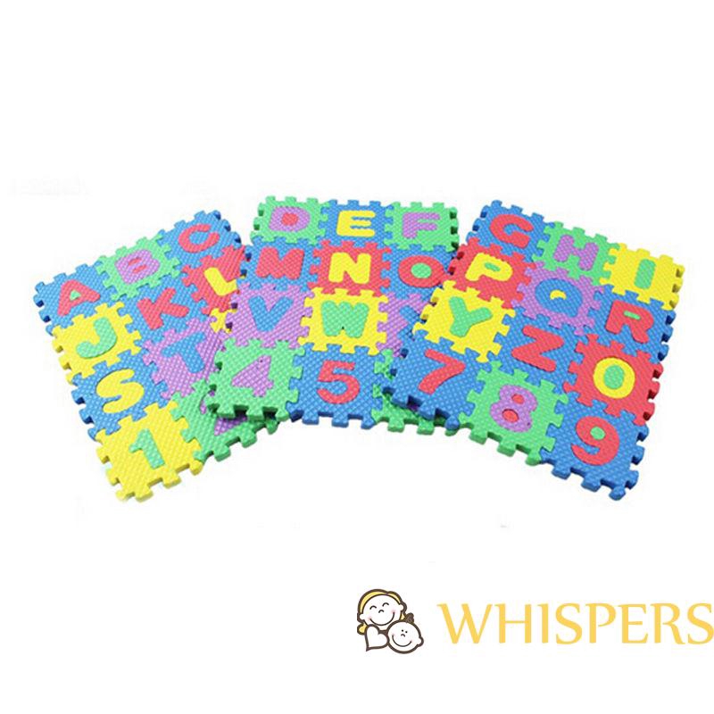 Set 36 Thảm Xốp Ghép Chữ Cái Cho Bé