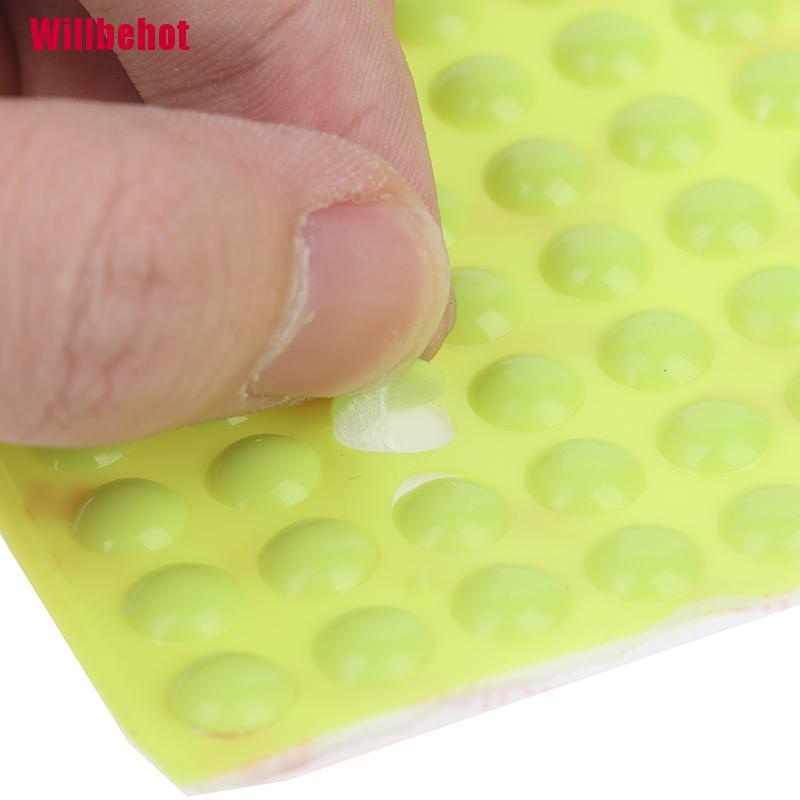 Set 100 miếng dán cao su chống va chạm dành cho chân cửa tủ