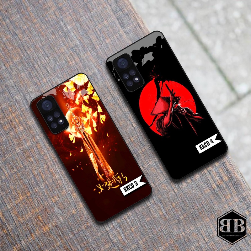 Ốp lưng kính cường lực Xiaomi Redmi Note 11 4G / Redmi Note 11S hình in siêu đẹp