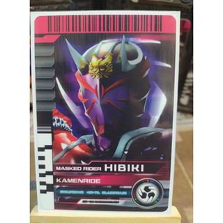 Thẻ Sưu Tập Kamen Rider Hibiki