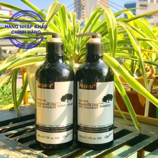 [Chính Hãng+Video] 500ML*2 Dầu Gội Và Dầu Xả Phục Hồi-Trị Gàu Argana Của Pháp