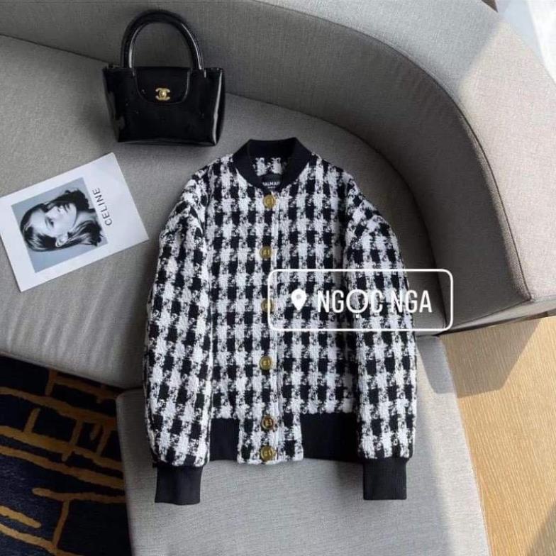 [ 𝐅𝐑𝐄𝐄 𝐒𝐇𝐈𝐏 ] ÁO KHOÁC DẠ BOMER BO TAY CỔ TRÒN