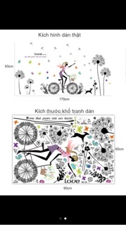 Decal bồ công anh