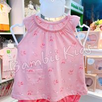 Bộ cộc tay raglan, cổ chun Lullaby