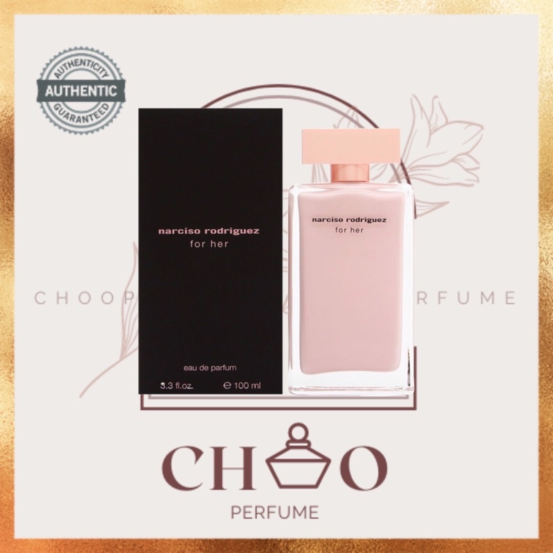 +𝘊𝘩𝘰𝘰 𝘗𝘦𝘳𝘧𝘶𝘮𝘦+ Nước hoa dùng thử Narciso Rodriguez for Her Eau de Parfum 5ml/10ml