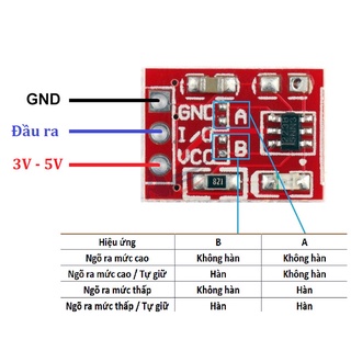 Module Cảm Ứng Chạm TTP223 Mini