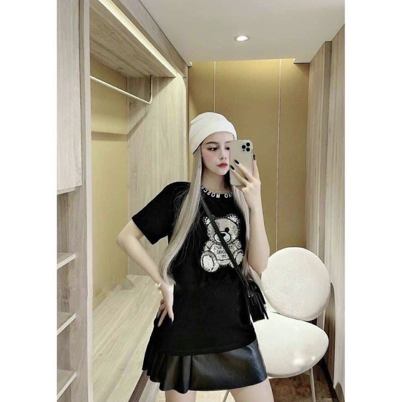 [Mã WASKT410K giảm 10K đơn 50K] ÁO PHÔNG NỮ THÊU GẤU KIM TUYẾN CỰC HOT | BigBuy360 - bigbuy360.vn