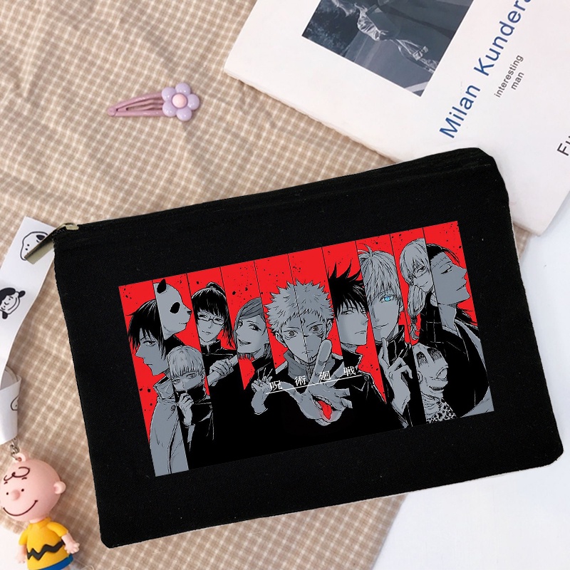 Túi Đựng Bút In Hình anime Nhật Bản Dễ Thương Ốp