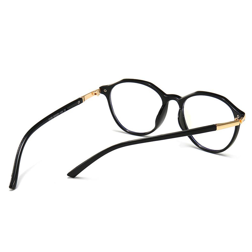 Kính Chống Ánh Sáng Xanh Tròng Đa Giác Bảo Vệ Mắt Dành Cho Nam Nữ