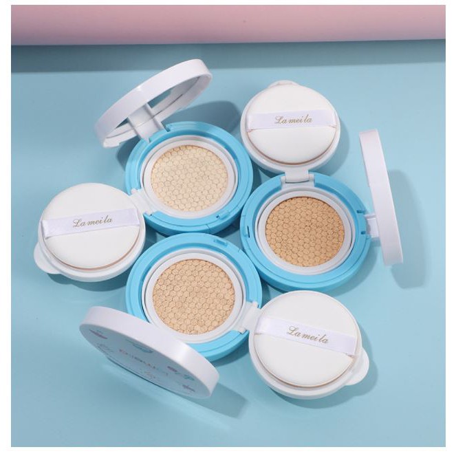 Phấn Nước ❤️𝑭𝒓𝒆𝒆𝒔𝒉𝒊𝒑❤️ Phấn Nước Air Cushion BB Lameila  Chiếc ô màu xanh - Giúp Gương Mặt Đẹp Không Tì Vết