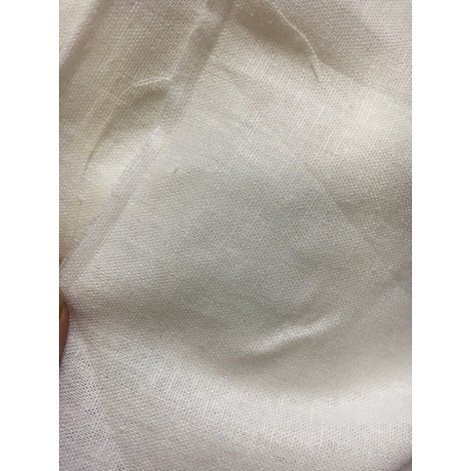 Vải linen trắng kem vải ngoại khổ vải 140cm x 1m dài
