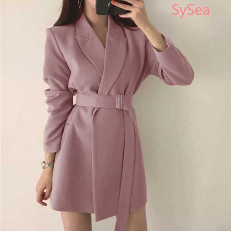 Áo khoác nữ tay dài có size lớn thời trang mùa đông phong cách Hàn Quốc