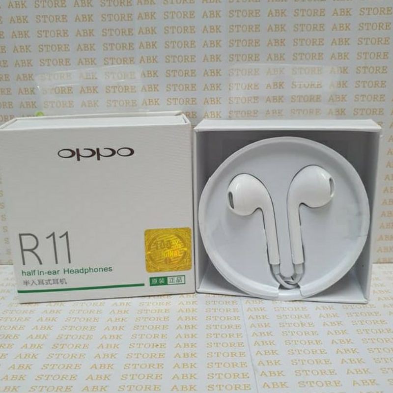 Tai Nghe R11 Chính Hãng 100% Cho Oppo R7 R9 F5 F7 Find 7