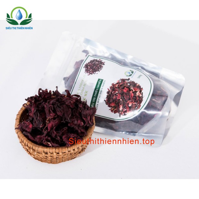 Trà hoa dâm bụt ( Hibicus/Atiso ) đóng túi zip thương hiệu Mộc Sắc | BigBuy360 - bigbuy360.vn