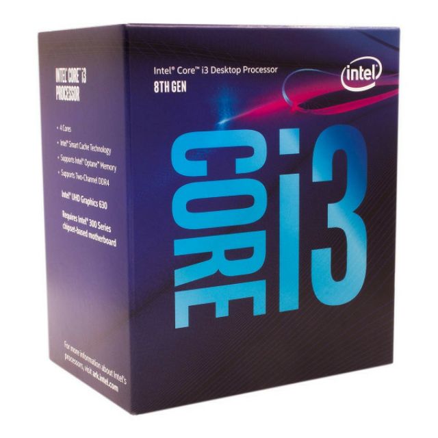 Vi xử lý máy tính core i3 8100 New tray