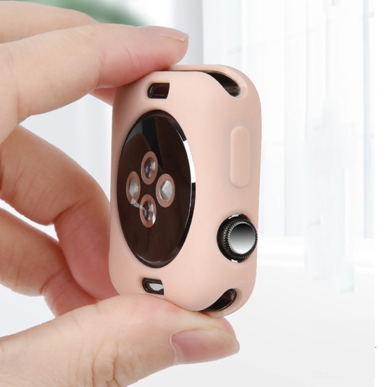 Ốp Apple Watch ❤ Ốp Bảo Vệ Body Đồng Hồ Thông Minh Apple Watch Series 6/5/4/3/2/1 Bằng Silicon ❤ Full Size 38/40/42/44