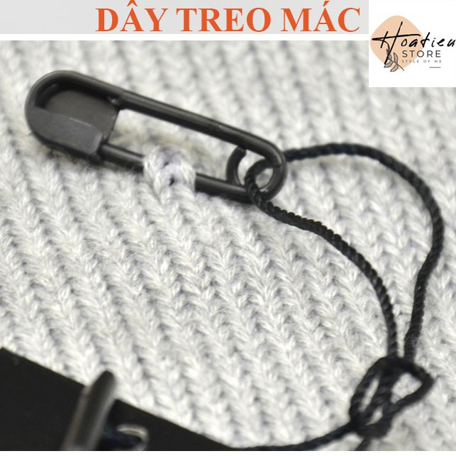 Dây treo mác, tag gắn quần áo có kim băng cao cấp, set 100 dây tag
