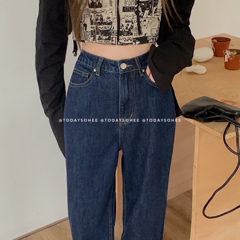 Quần jeans dáng suông