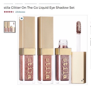 USA AUTH - Set 3 nhũ mắt STILA (Chính hãng Mỹ)