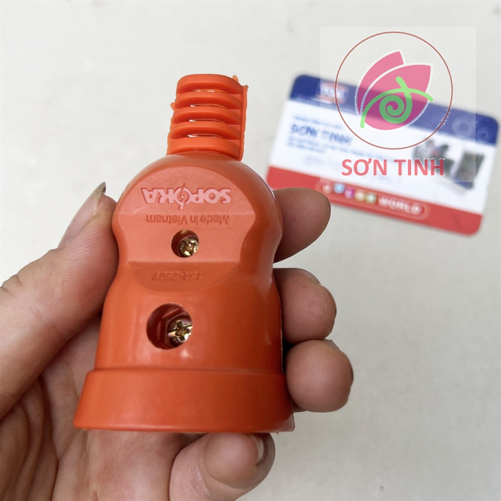 Phích Âm Điện - Phích Cái Siêu Chịu Tải C3000W Sopoka Chịu Nhiệt