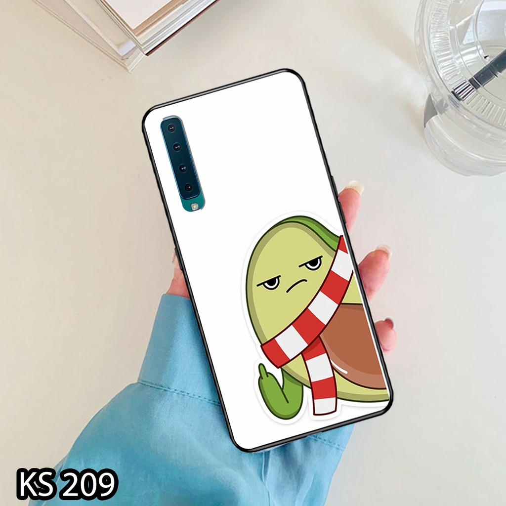 Ốp lưng Samsung A7-2018/A9-2018 in hình Trái bơ_KINGSTORE.HN_Ốp SS A750/A950